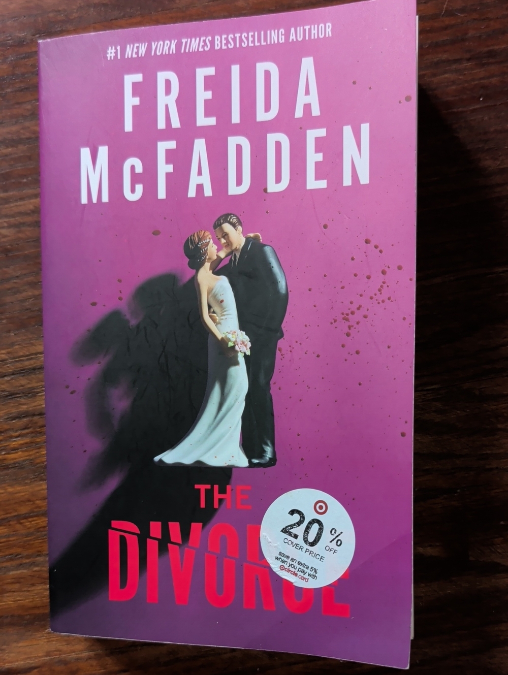Freida McFadden The Divorce Paperback Book